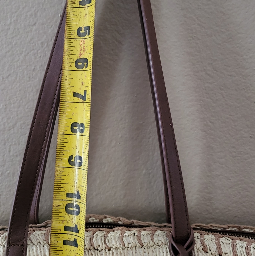 Talbots Straw Tote Purse - Picture 10 of 14